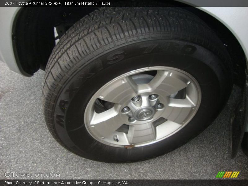 Titanium Metallic / Taupe 2007 Toyota 4Runner SR5 4x4