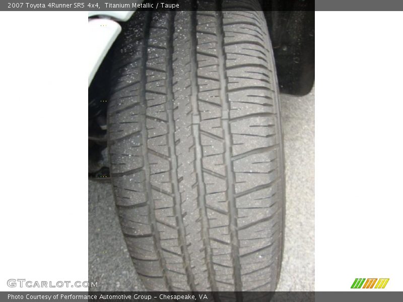 Titanium Metallic / Taupe 2007 Toyota 4Runner SR5 4x4