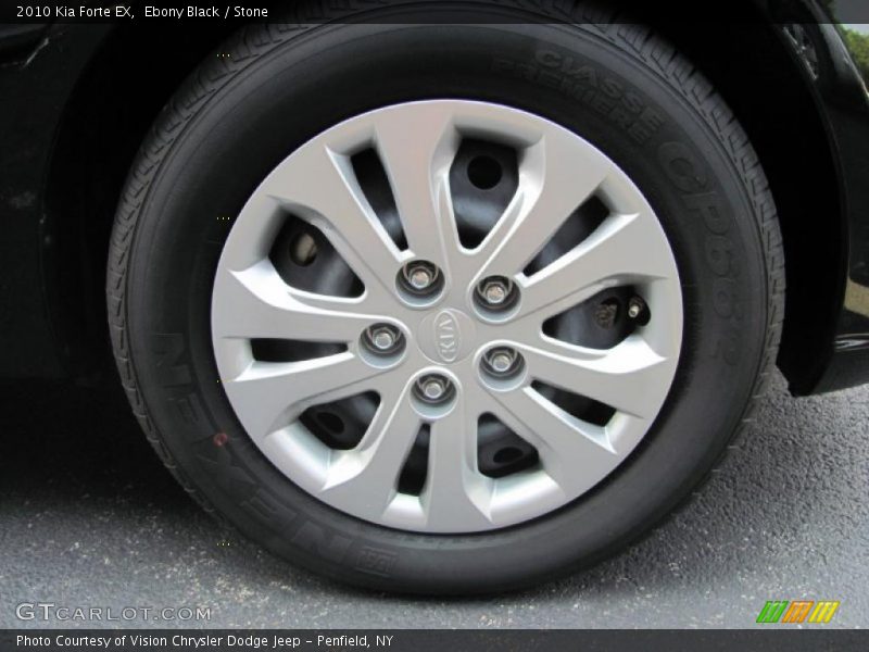 Ebony Black / Stone 2010 Kia Forte EX