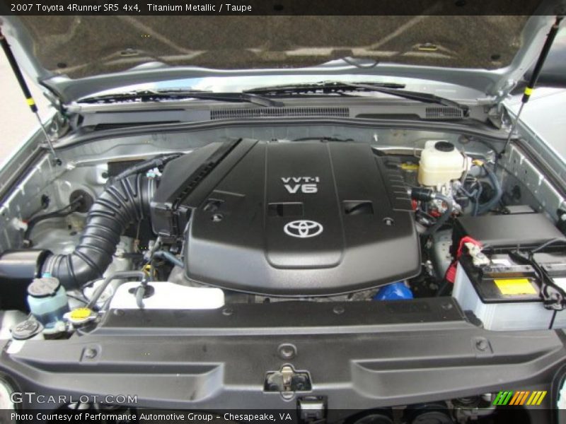 Titanium Metallic / Taupe 2007 Toyota 4Runner SR5 4x4