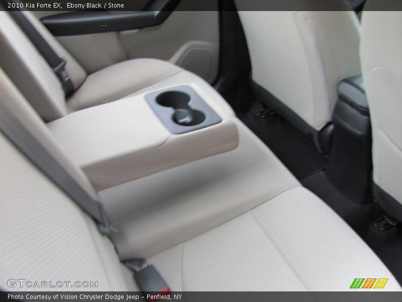 Ebony Black / Stone 2010 Kia Forte EX