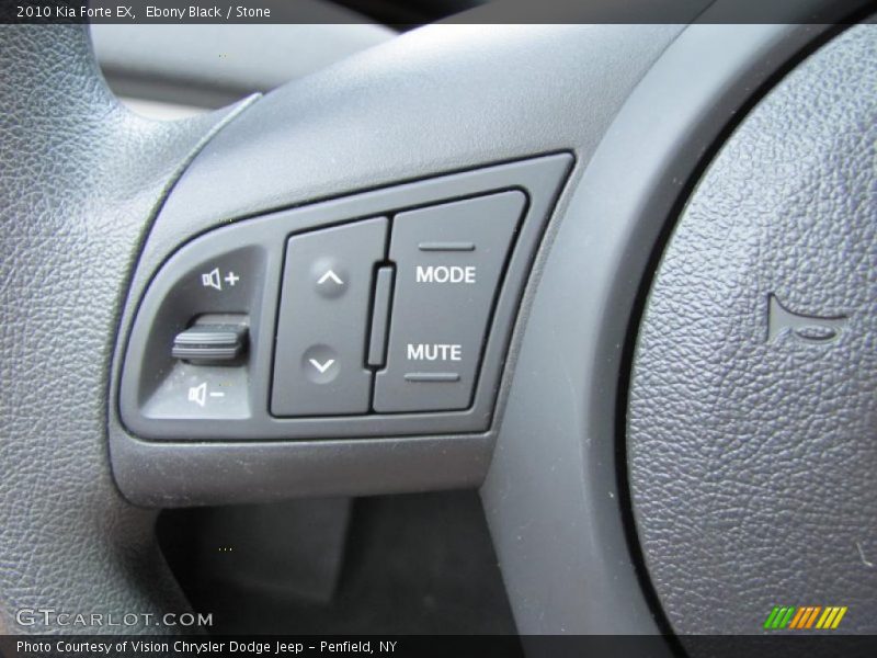 Ebony Black / Stone 2010 Kia Forte EX