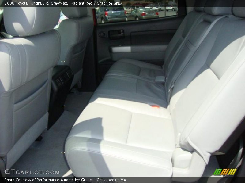 Radiant Red / Graphite Gray 2008 Toyota Tundra SR5 CrewMax