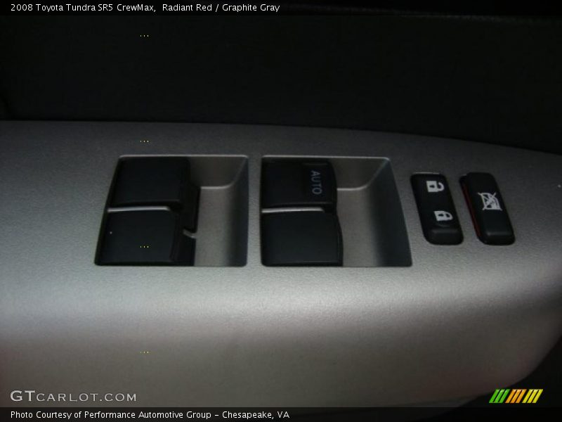 Radiant Red / Graphite Gray 2008 Toyota Tundra SR5 CrewMax