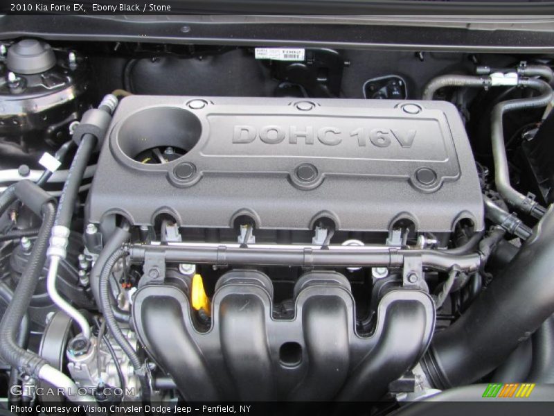 Ebony Black / Stone 2010 Kia Forte EX