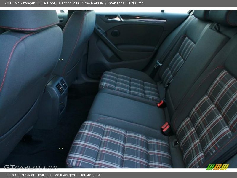 Carbon Steel Gray Metallic / Interlagos Plaid Cloth 2011 Volkswagen GTI 4 Door