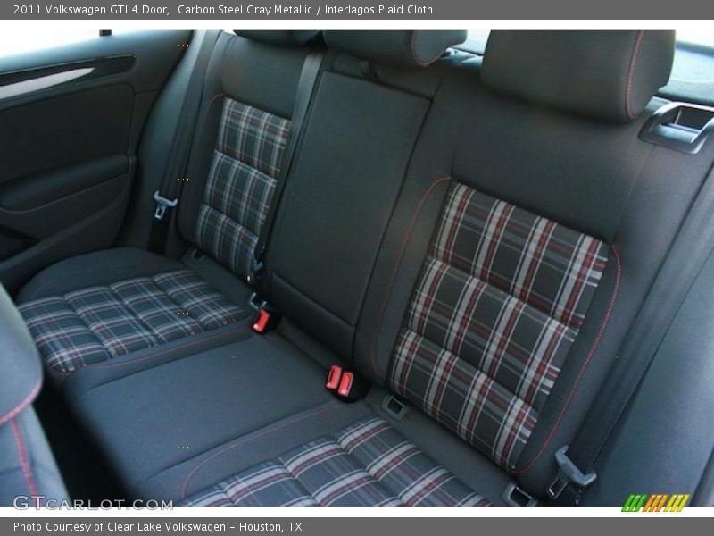Carbon Steel Gray Metallic / Interlagos Plaid Cloth 2011 Volkswagen GTI 4 Door