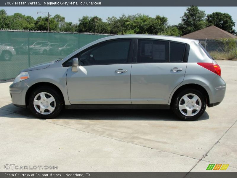 Magnetic Grey Metallic / Charcoal 2007 Nissan Versa S