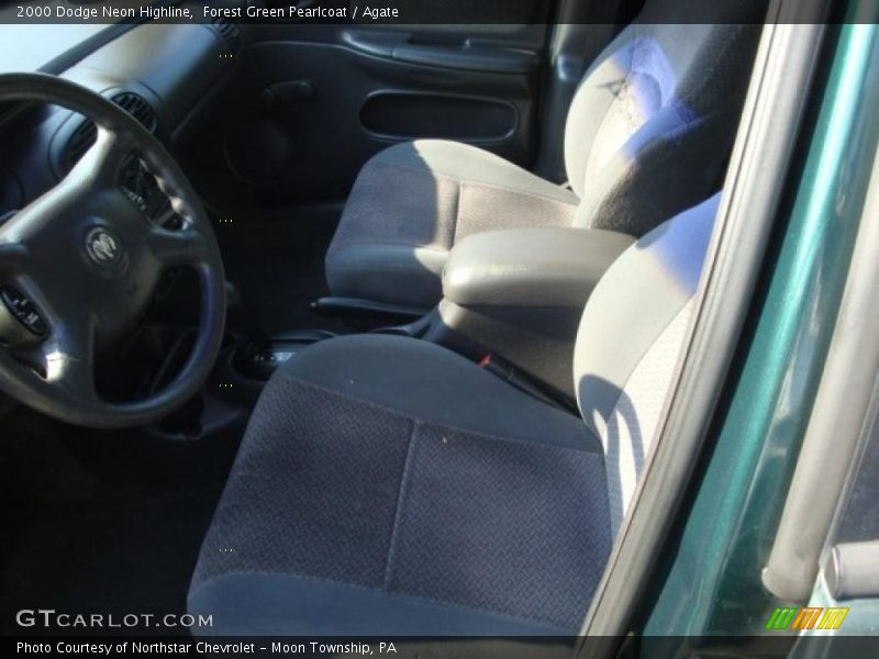 Forest Green Pearlcoat / Agate 2000 Dodge Neon Highline