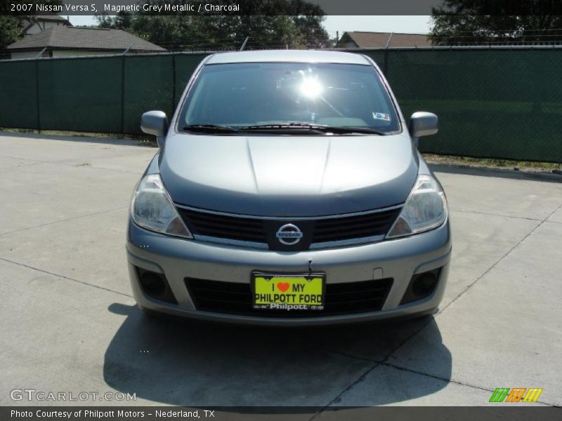 Magnetic Grey Metallic / Charcoal 2007 Nissan Versa S