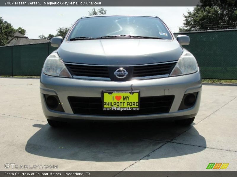 Magnetic Grey Metallic / Charcoal 2007 Nissan Versa S