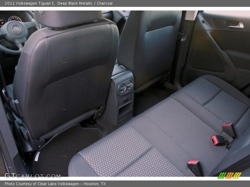 Deep Black Metallic / Charcoal 2011 Volkswagen Tiguan S