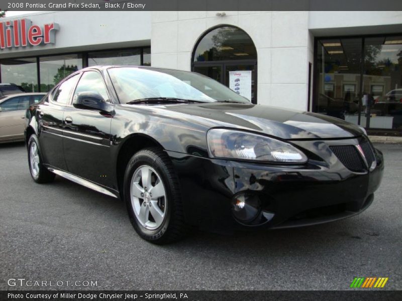 Black / Ebony 2008 Pontiac Grand Prix Sedan