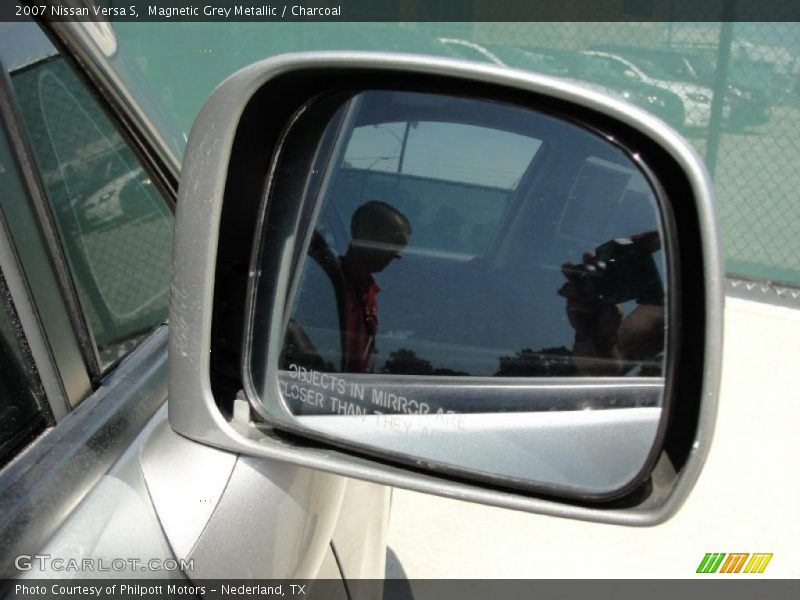 Magnetic Grey Metallic / Charcoal 2007 Nissan Versa S