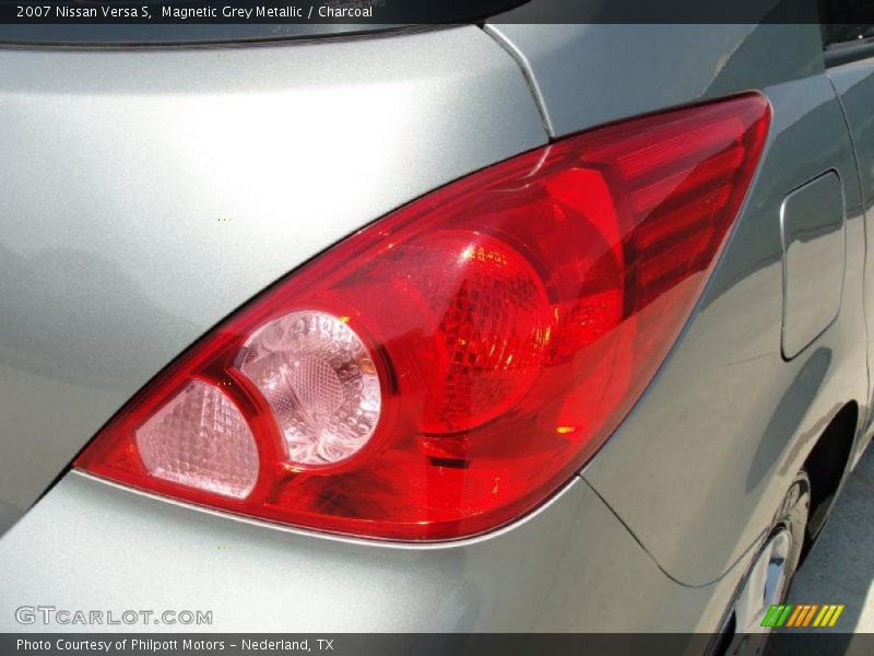 Magnetic Grey Metallic / Charcoal 2007 Nissan Versa S
