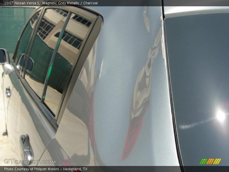 Magnetic Grey Metallic / Charcoal 2007 Nissan Versa S