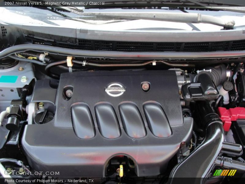 Magnetic Grey Metallic / Charcoal 2007 Nissan Versa S