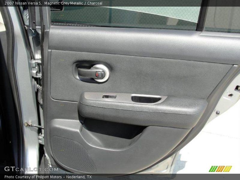 Magnetic Grey Metallic / Charcoal 2007 Nissan Versa S