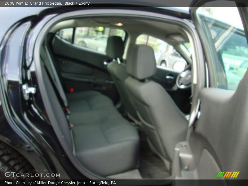 Black / Ebony 2008 Pontiac Grand Prix Sedan