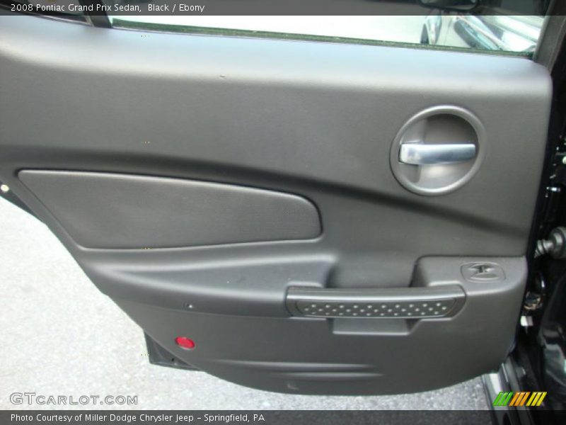 Black / Ebony 2008 Pontiac Grand Prix Sedan