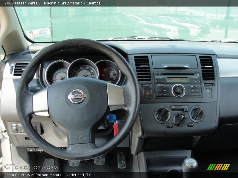 Magnetic Grey Metallic / Charcoal 2007 Nissan Versa S