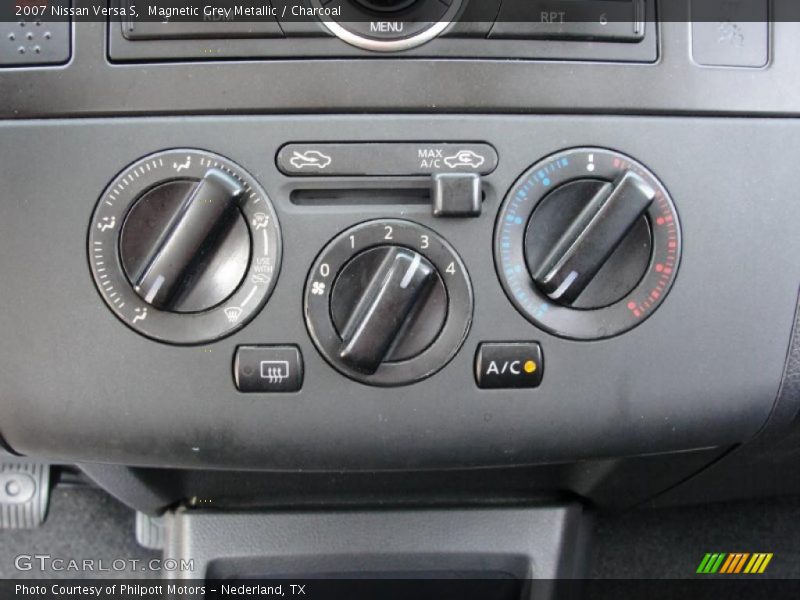 Magnetic Grey Metallic / Charcoal 2007 Nissan Versa S