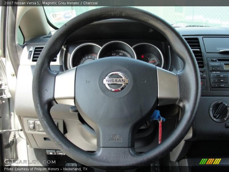 Magnetic Grey Metallic / Charcoal 2007 Nissan Versa S