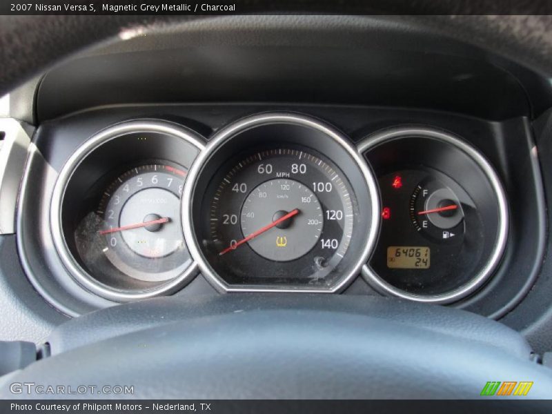 Magnetic Grey Metallic / Charcoal 2007 Nissan Versa S