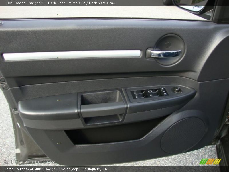 Dark Titanium Metallic / Dark Slate Gray 2009 Dodge Charger SE