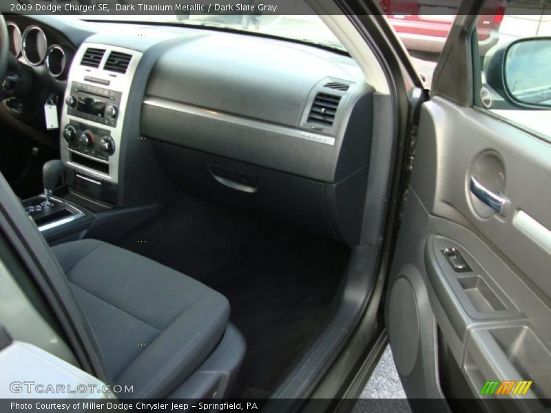 Dark Titanium Metallic / Dark Slate Gray 2009 Dodge Charger SE