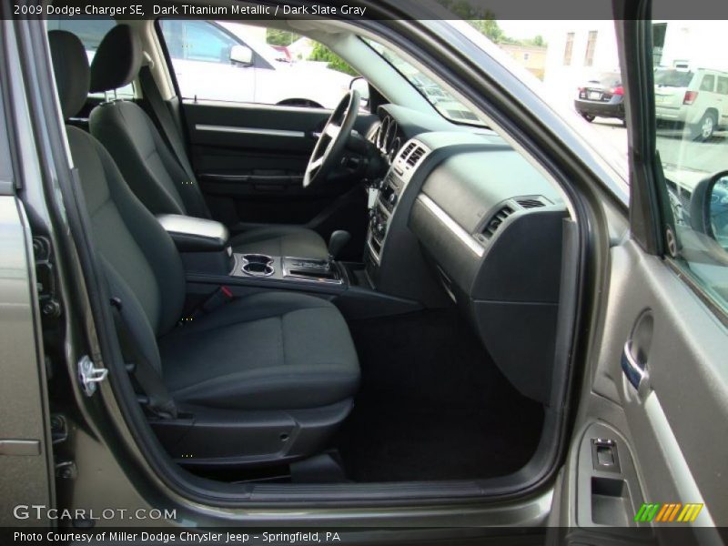 Dark Titanium Metallic / Dark Slate Gray 2009 Dodge Charger SE