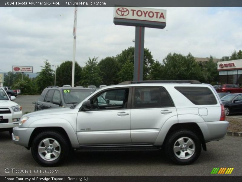 Titanium Metallic / Stone 2004 Toyota 4Runner SR5 4x4