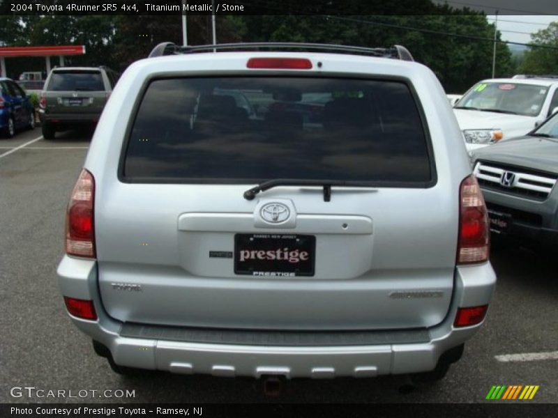 Titanium Metallic / Stone 2004 Toyota 4Runner SR5 4x4