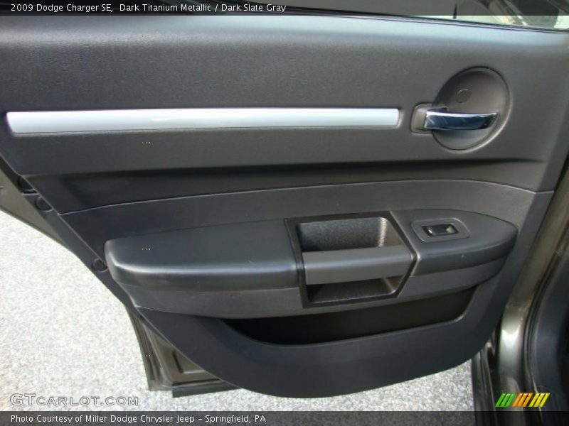Dark Titanium Metallic / Dark Slate Gray 2009 Dodge Charger SE