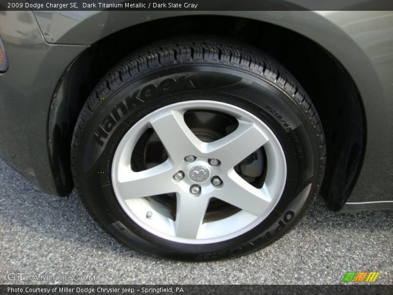 Dark Titanium Metallic / Dark Slate Gray 2009 Dodge Charger SE
