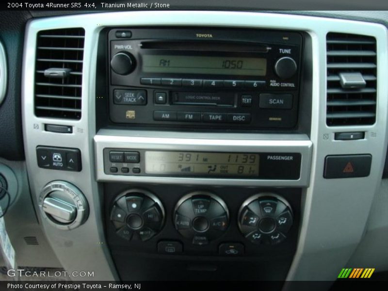 Titanium Metallic / Stone 2004 Toyota 4Runner SR5 4x4
