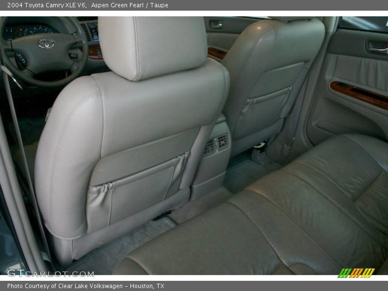 Aspen Green Pearl / Taupe 2004 Toyota Camry XLE V6