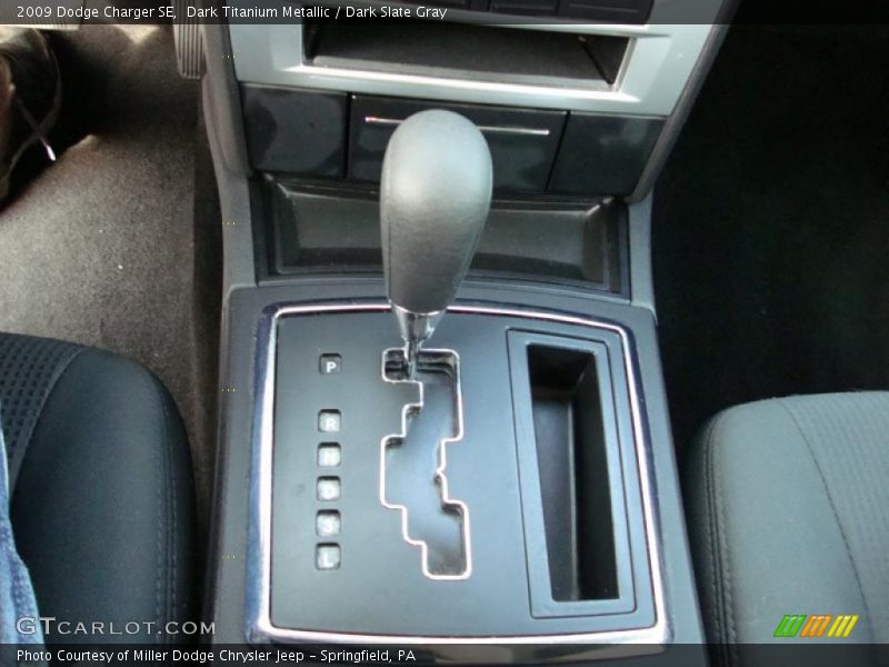 Dark Titanium Metallic / Dark Slate Gray 2009 Dodge Charger SE