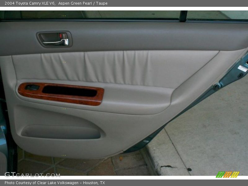Aspen Green Pearl / Taupe 2004 Toyota Camry XLE V6