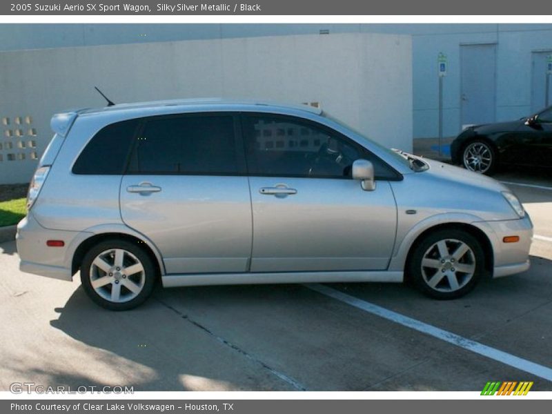 Silky Silver Metallic / Black 2005 Suzuki Aerio SX Sport Wagon