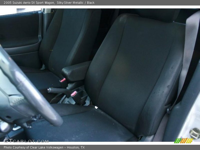 Silky Silver Metallic / Black 2005 Suzuki Aerio SX Sport Wagon