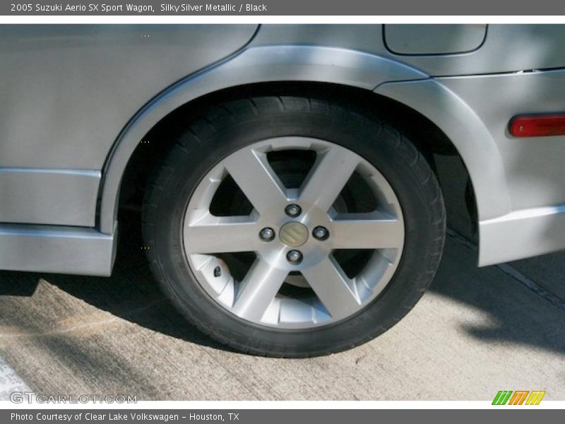 Silky Silver Metallic / Black 2005 Suzuki Aerio SX Sport Wagon