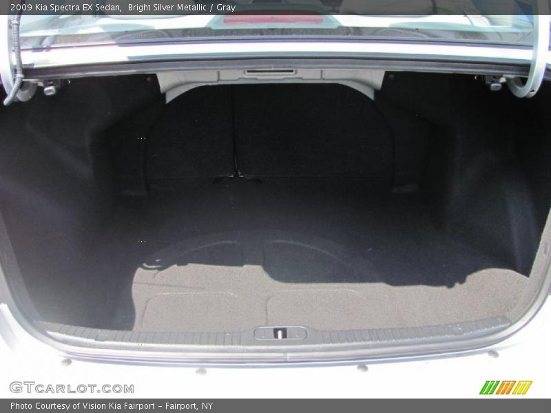 Bright Silver Metallic / Gray 2009 Kia Spectra EX Sedan