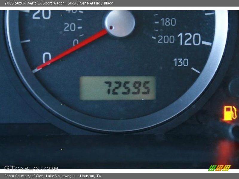 Silky Silver Metallic / Black 2005 Suzuki Aerio SX Sport Wagon