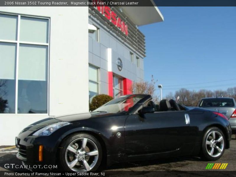 Magnetic Black Pearl / Charcoal Leather 2006 Nissan 350Z Touring Roadster