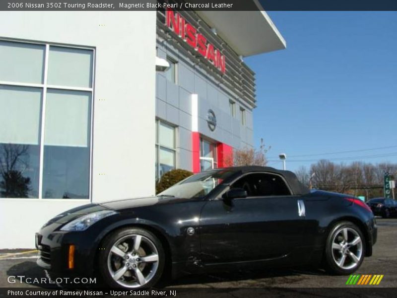Magnetic Black Pearl / Charcoal Leather 2006 Nissan 350Z Touring Roadster