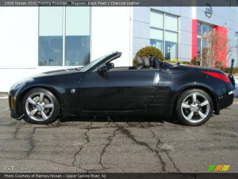 Magnetic Black Pearl / Charcoal Leather 2006 Nissan 350Z Touring Roadster