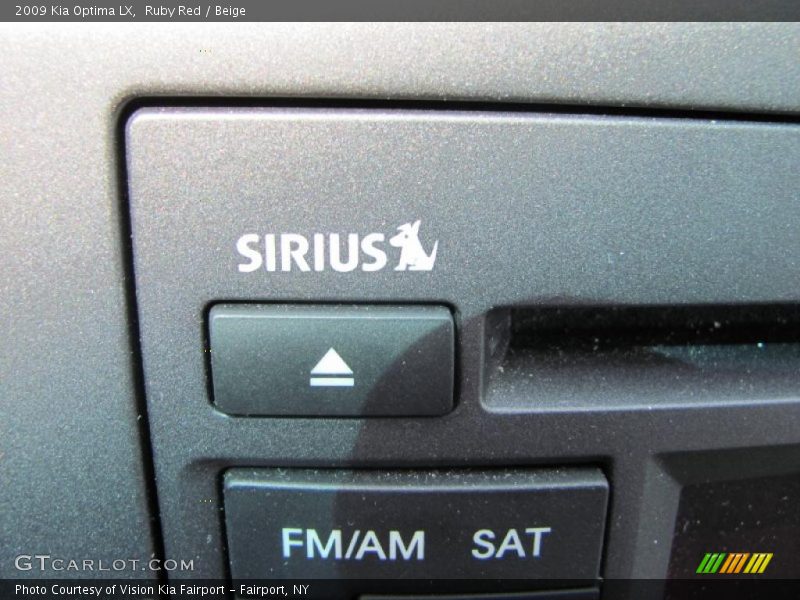 Ruby Red / Beige 2009 Kia Optima LX