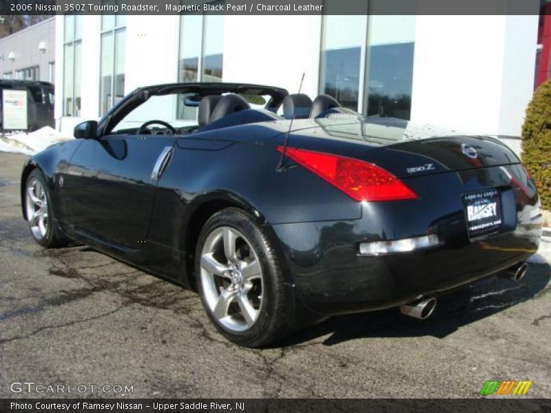 Magnetic Black Pearl / Charcoal Leather 2006 Nissan 350Z Touring Roadster