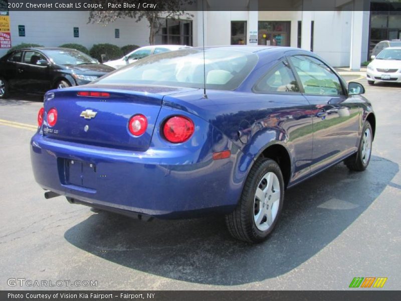 Pace Blue / Gray 2007 Chevrolet Cobalt LS Coupe